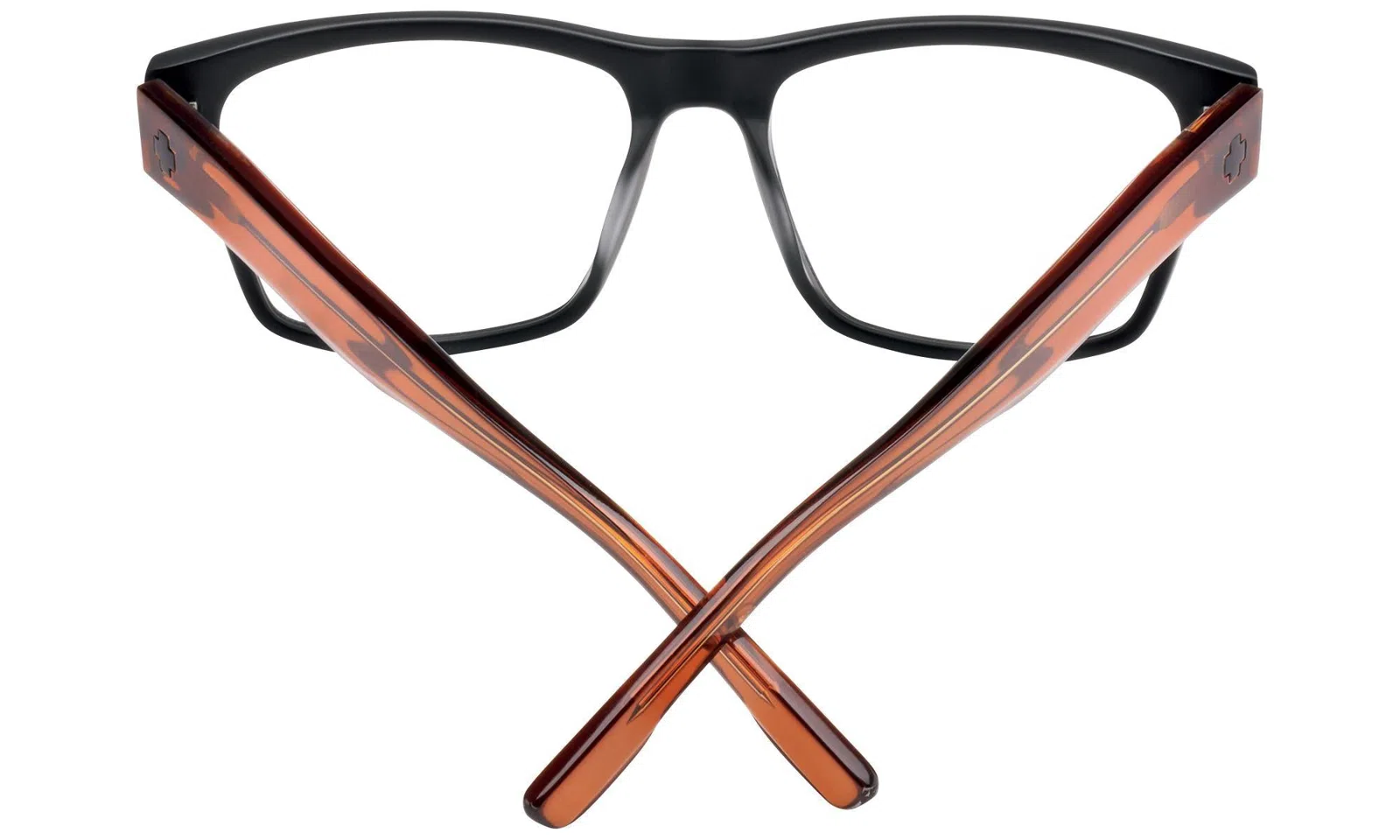 SpyOptic 570000 Eyeglasses - Matte Black Trans Sepia - view 7